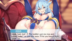 Give the Taste of Defeat to This Loose Goddess! ~I’ll Never Succumb to a Slut’s Seduction ADV~ hentai game screenshot 4