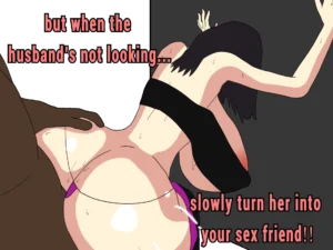 Perverted Masseuse and Sexually Frustated Wife hentai game screenshot 2
