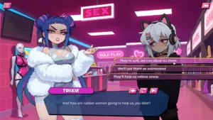 Pussyhugger Penetration hentai game screenshot 7