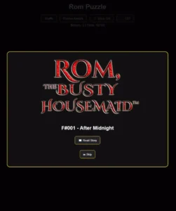 Rom, The Busty Housemaid – Story Puzzle Collection | F# Series hentai game screenshot 2