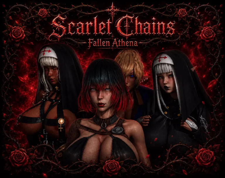Scarlet Chains: Fallen Athena cover