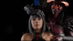 The Nun hentai game screenshot 6